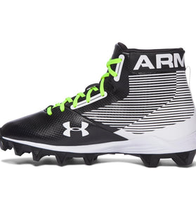 Under Armour Men Ua Hammer Mid Rubber Molded Football Cleats